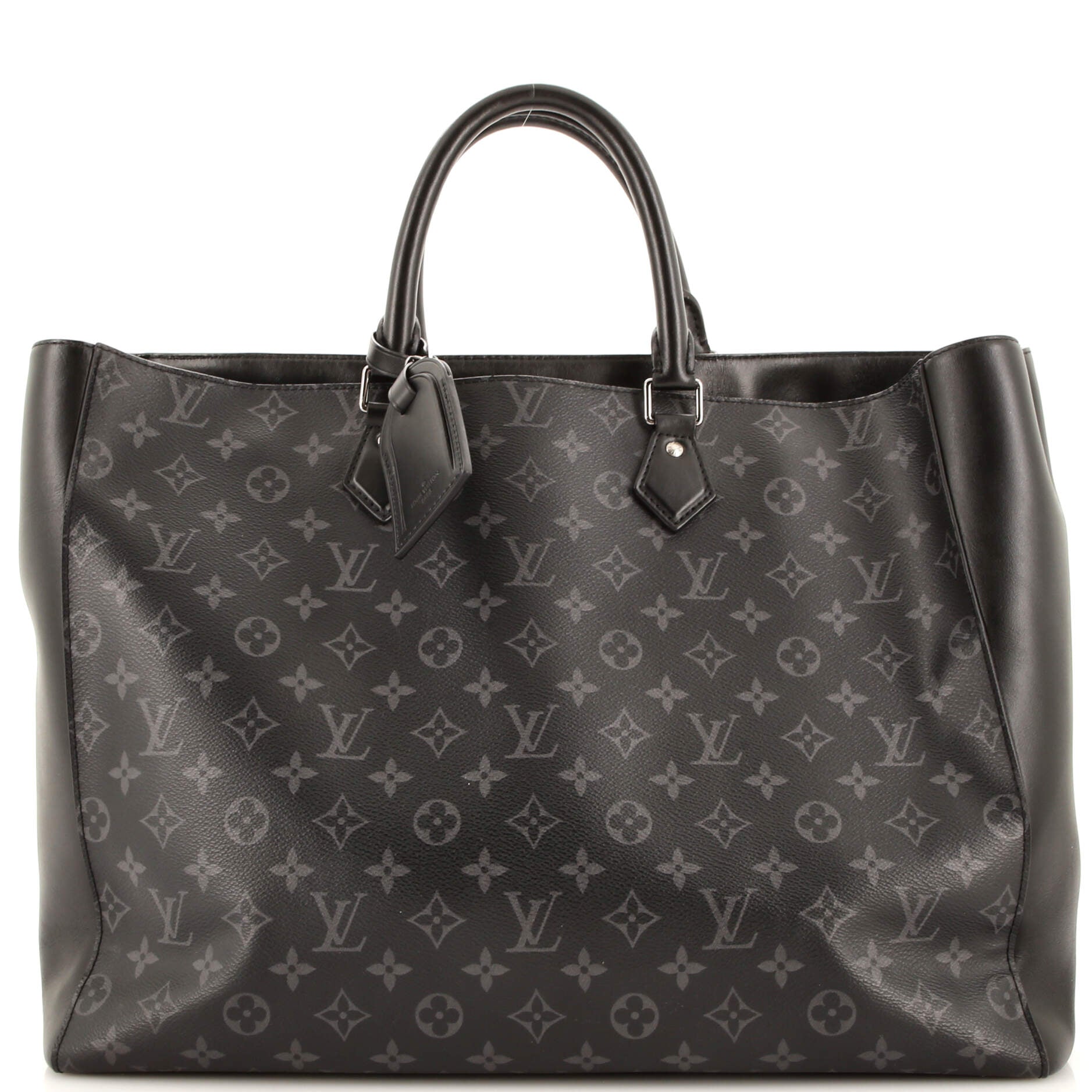 Louis Vuitton Grand Sac Bag Eclipse Canvas Monogram Tote Bag Canvas 299643155