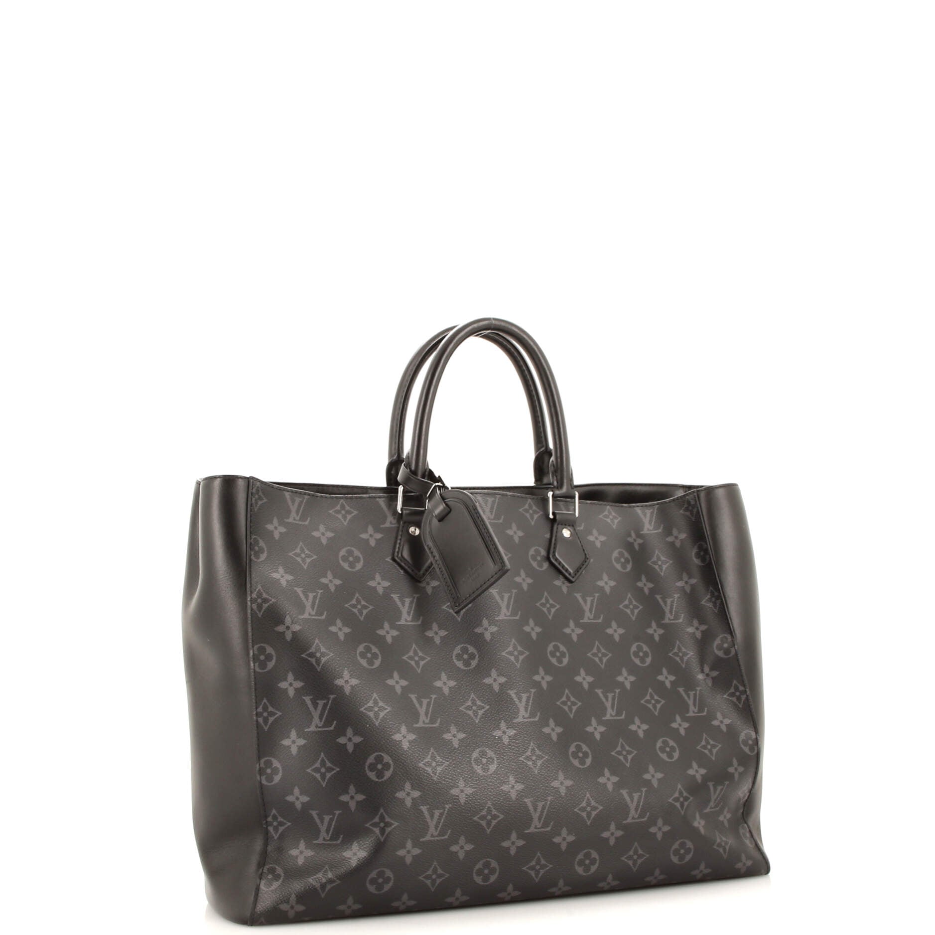 Louis Vuitton Grand Sac Bag Eclipse Canvas Monogram Tote Bag Canvas 299643155
