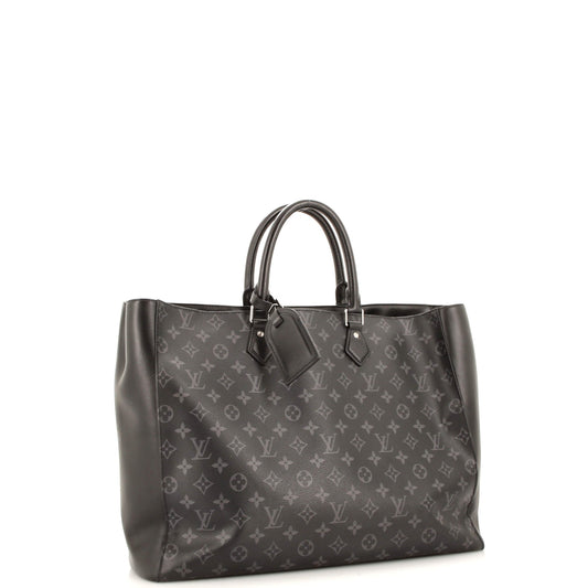 Louis Vuitton Grand Sac Bag Eclipse Canvas Monogram Tote Bag Canvas 299643155