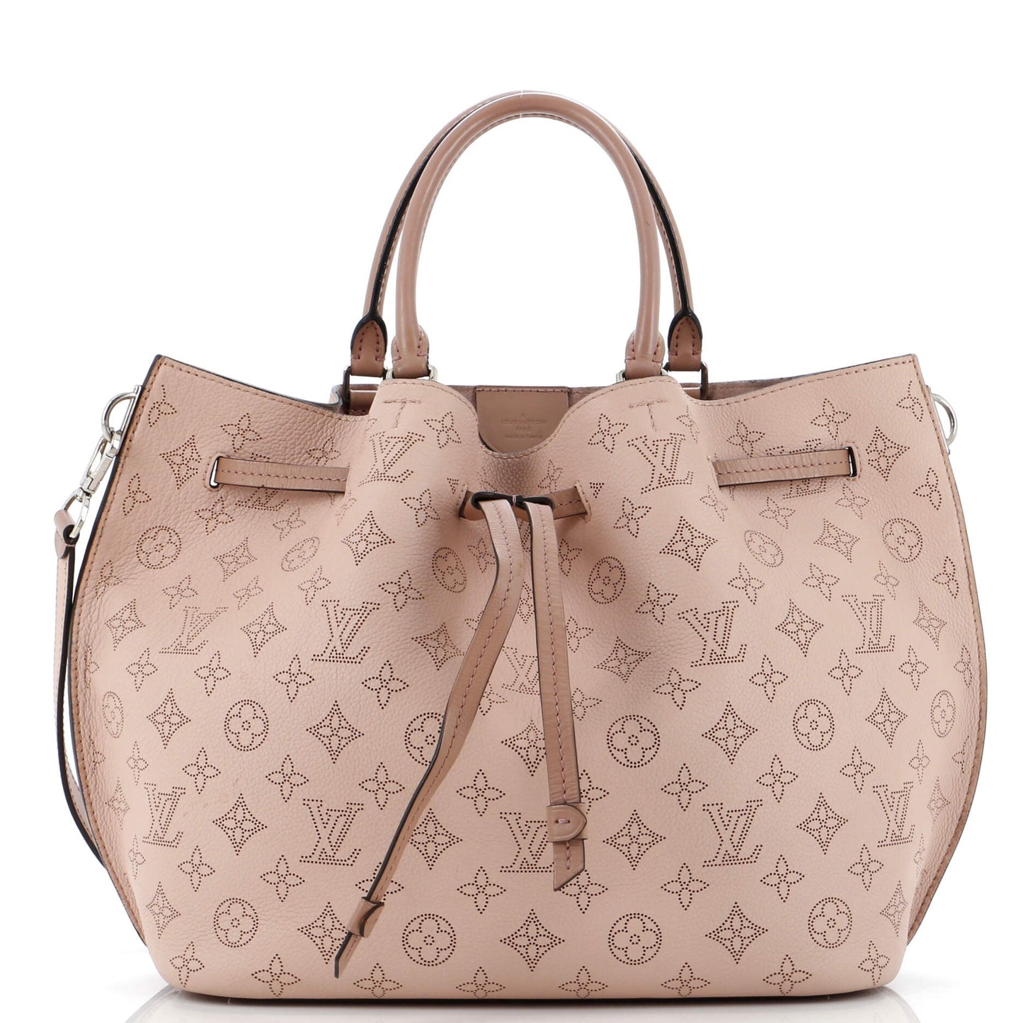 Louis Vuitton Girolata Handbag Mahina Leather Tote Bag