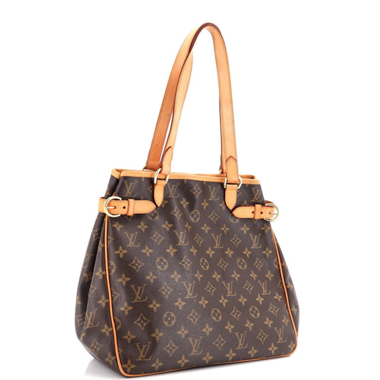 Louis Vuitton Batignolles Handbag Canvas Monogram Tote Bag Canvas 299643186