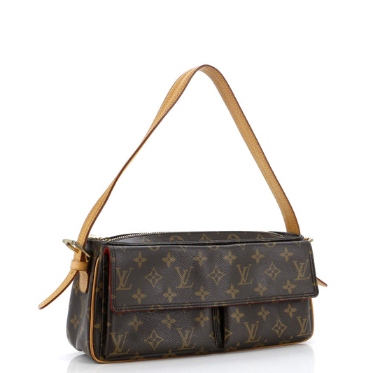 Louis Vuitton Viva Cite Handbag Mm Canvas Monogram Shoulder Bag Canvas Mm29964337