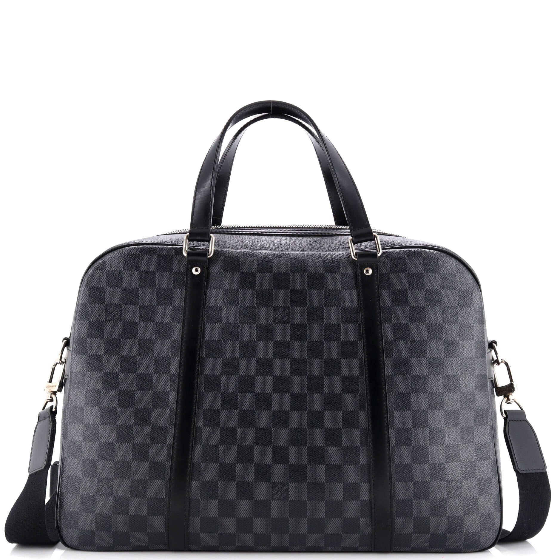Louis Vuitton Jorn Briefcase Damier Graphite Handbag Travel Bag