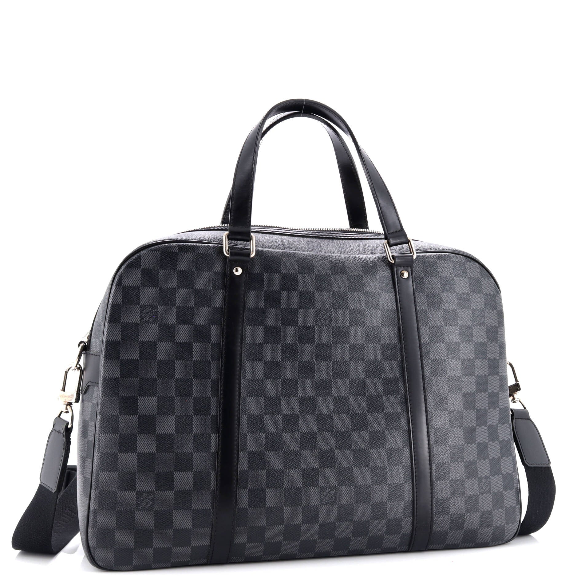 Louis Vuitton Jorn Briefcase Damier Graphite Handbag Travel Bag