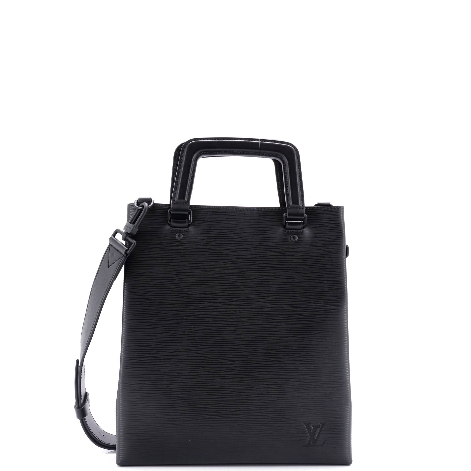 Louis Vuitton Sac Plat Fold Bag Epi Leather Tote Bag