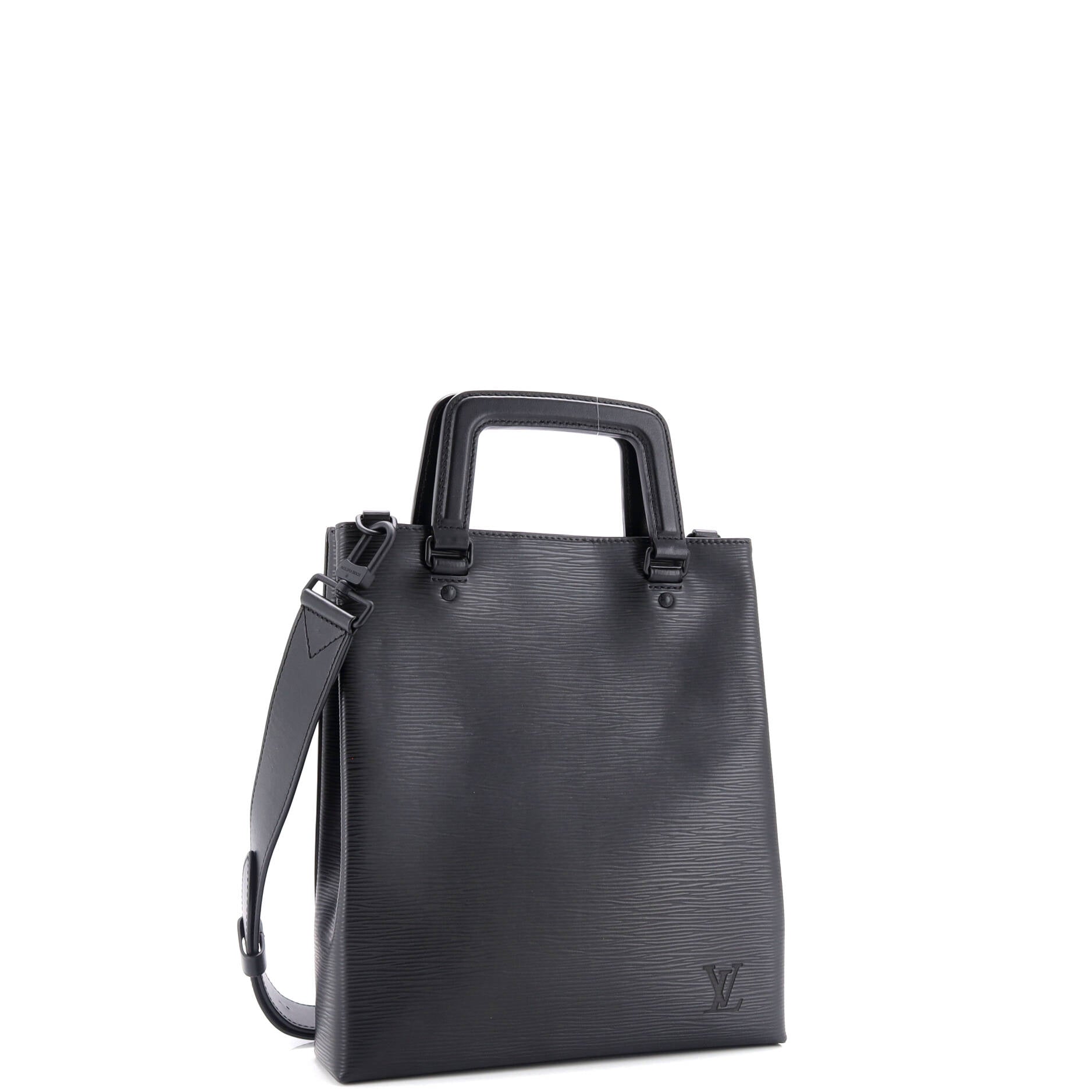 Louis Vuitton Sac Plat Fold Bag Epi Leather Tote Bag