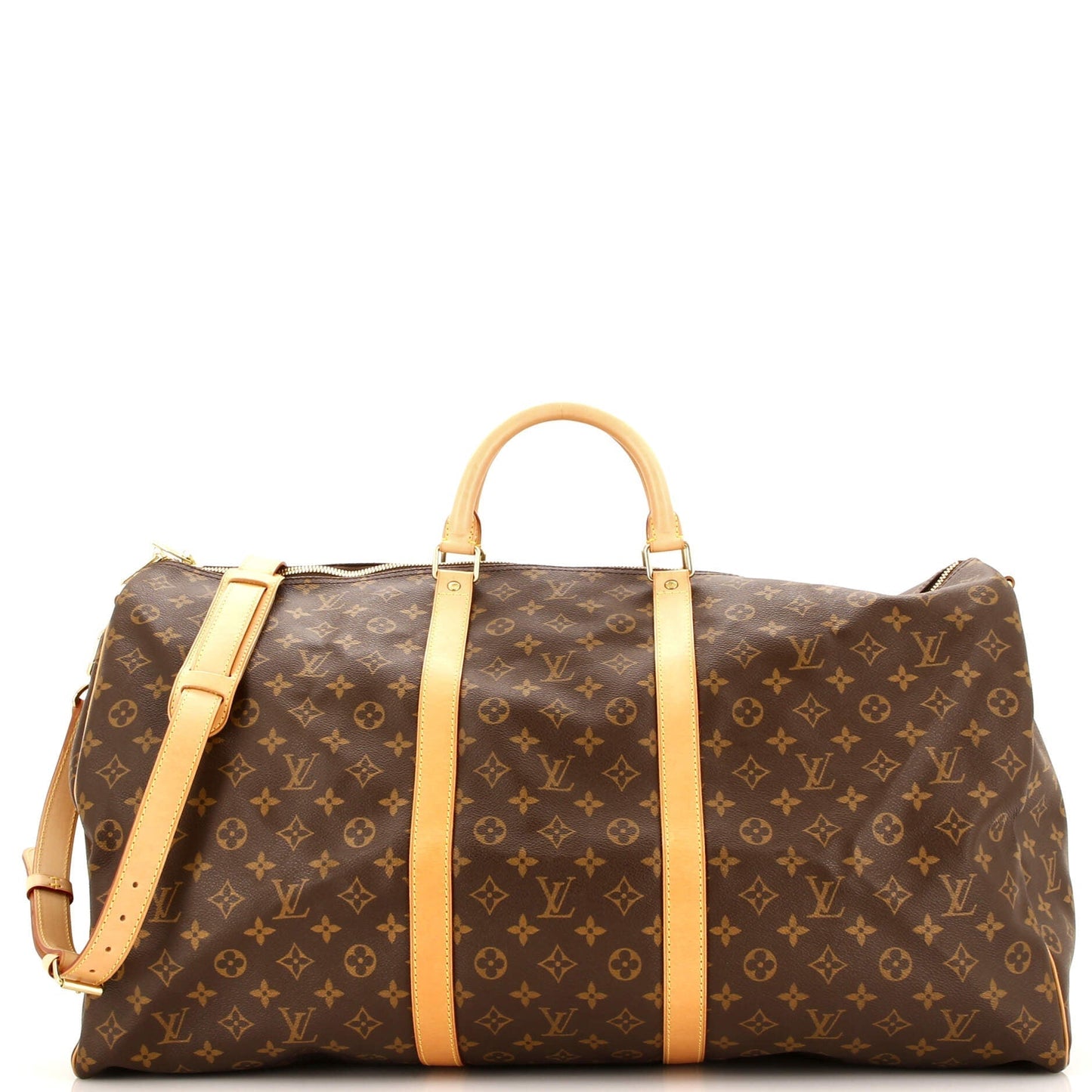 Louis Vuitton Keepall Bandouliere Bag Canvas Monogram Travel Bag Canvas 6029964361