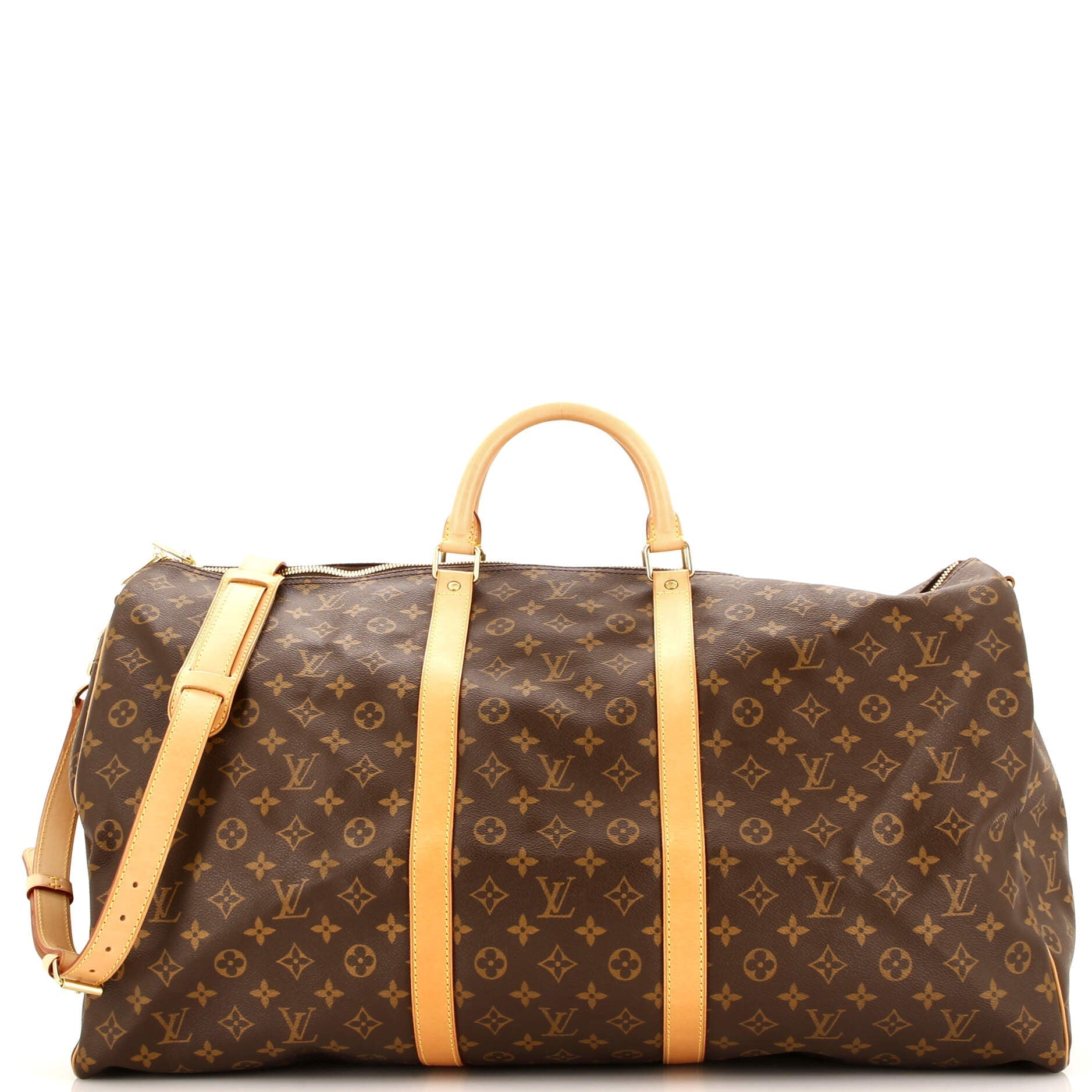 Louis Vuitton Keepall Bandouliere Bag Canvas Monogram Travel Bag Canvas 6029964361