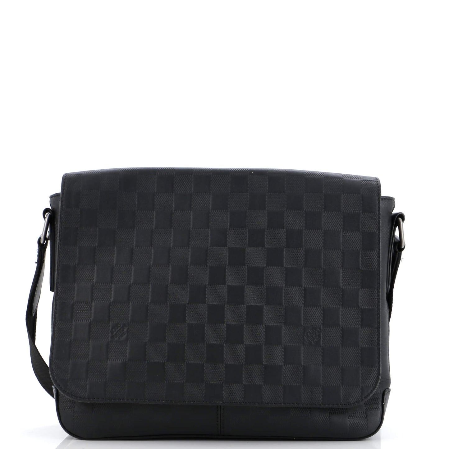 Louis Vuitton District Messenger Bag Damier Infini Pm Leather Travel Bag