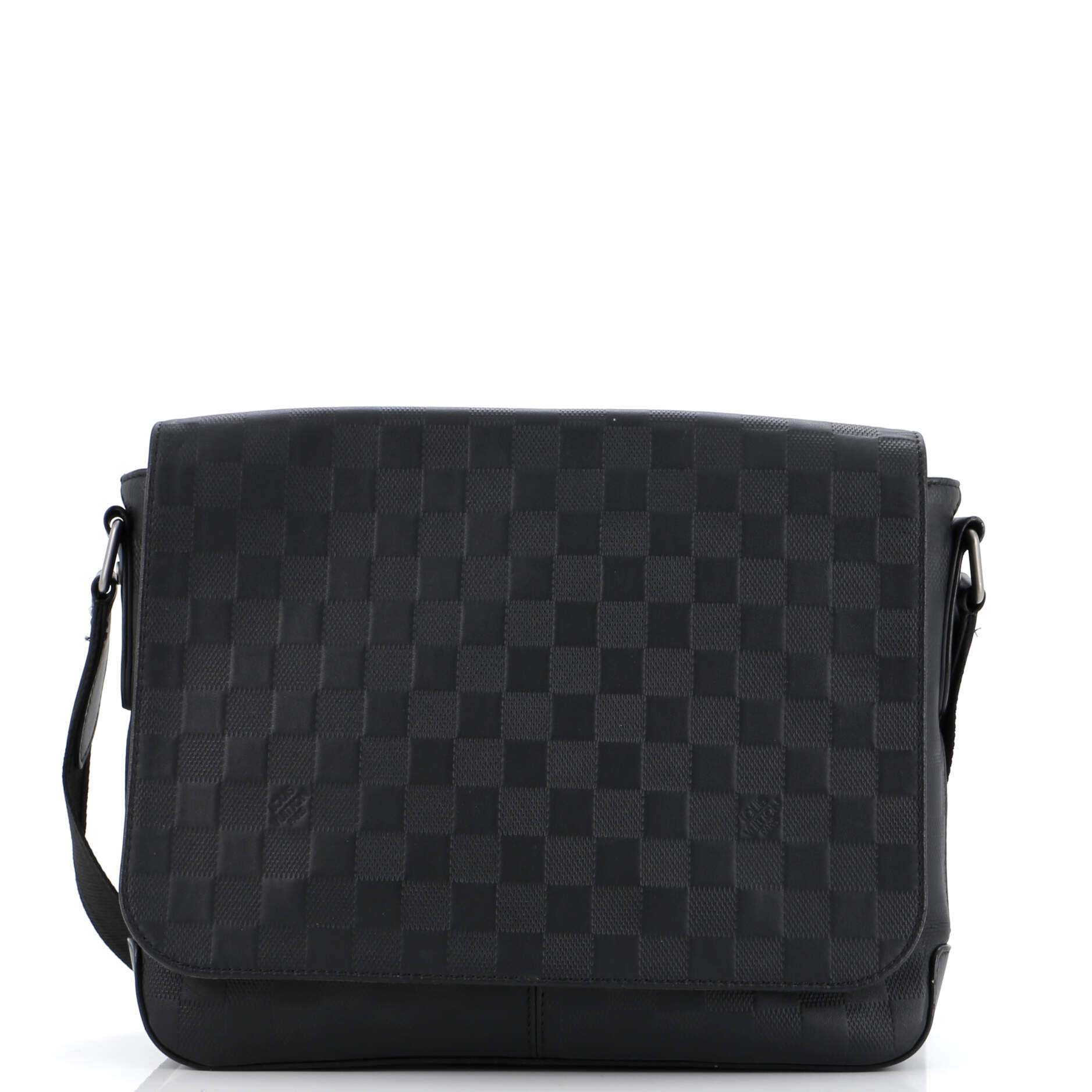 Louis Vuitton District Messenger Bag Damier Infini Pm Leather Travel Bag