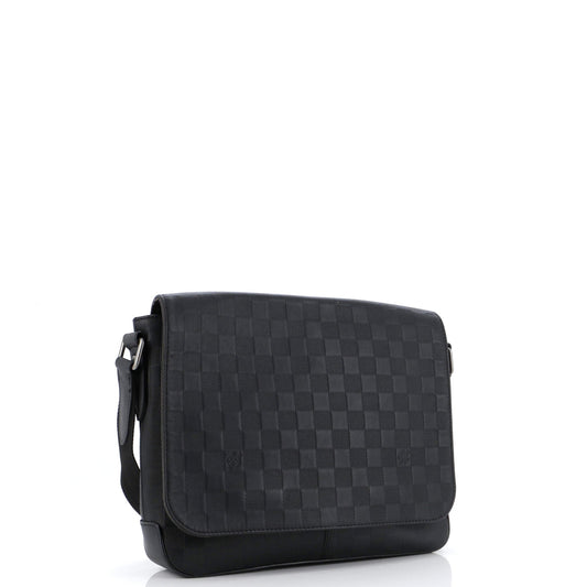 Louis Vuitton District Messenger Bag Damier Infini Pm Leather Travel Bag