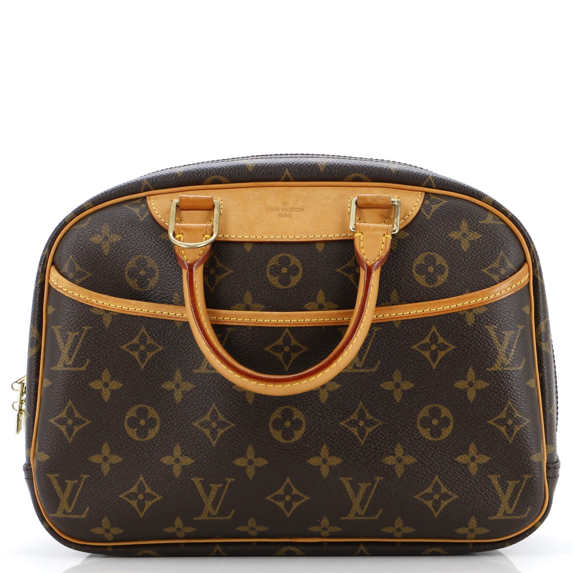 Louis Vuitton Trouville Handbag Canvas Monogram Travel Bag Canvas 29964367
