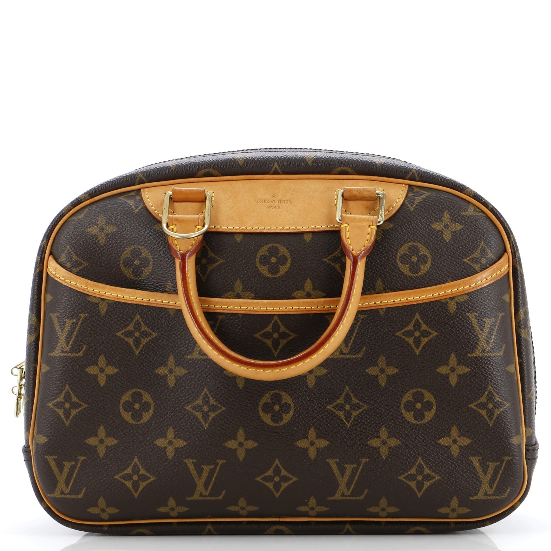 Louis Vuitton Trouville Handbag Canvas Monogram Travel Bag Canvas 29964367