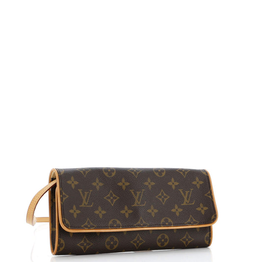 Louis Vuitton Twin Handbag Gm Canvas Monogram Travel Bag Canvas Gm29964369