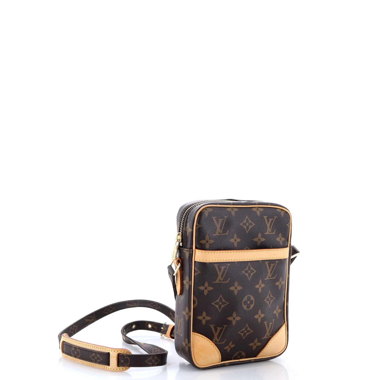 Louis Vuitton Danube Handbag Canvas Monogram Travel Bag