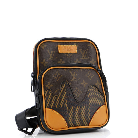 Louis Vuitton Nigo Amazone Sling Bag Limited Edition Giant Canvas Monogram Crossbody Bag