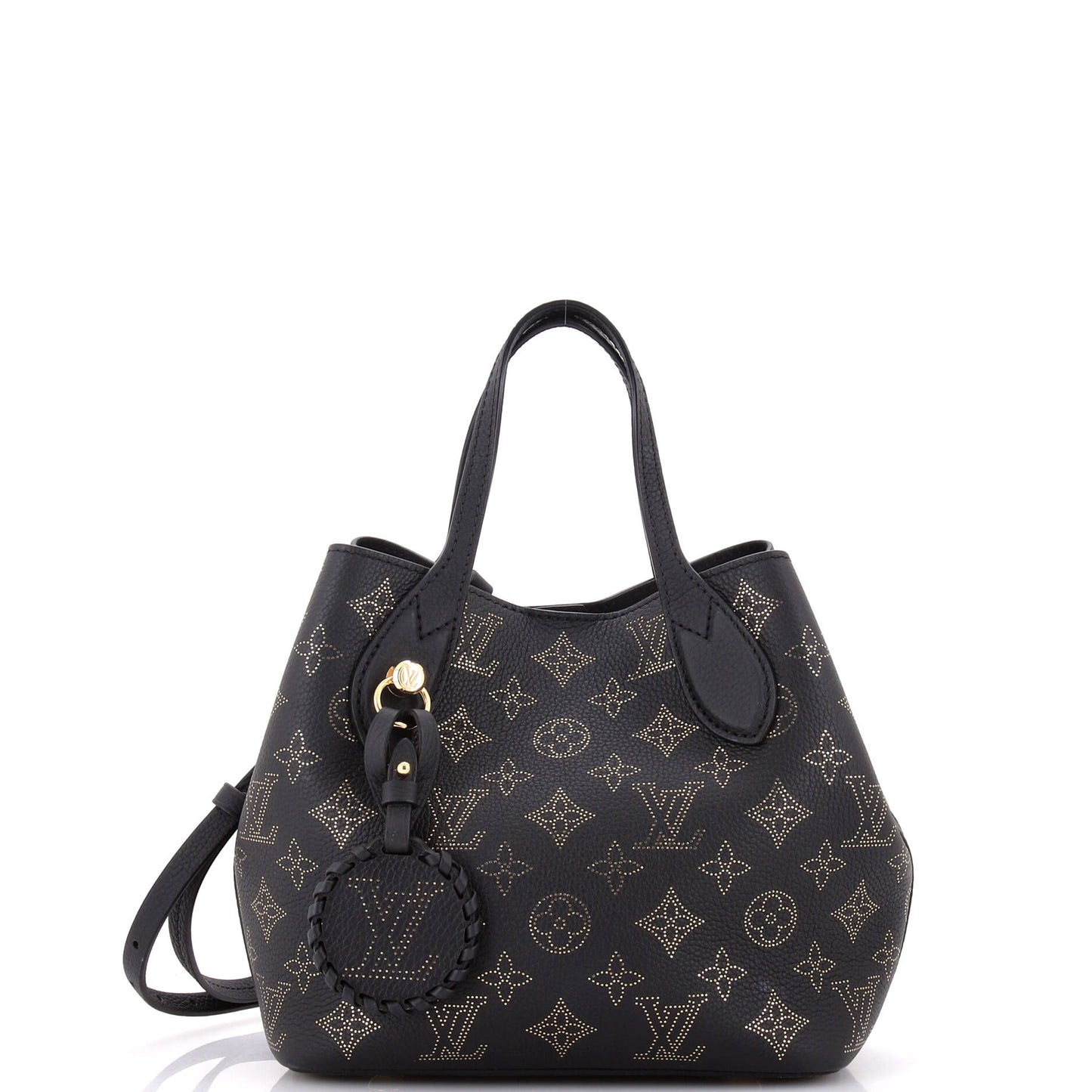Louis Vuitton Blossom Tote Constellation Studded Mahina Pm Leather Tote Bag