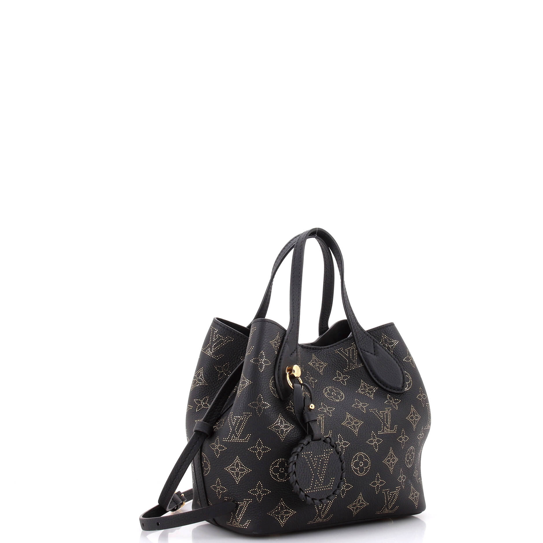 Louis Vuitton Blossom Tote Constellation Studded Mahina Pm Leather Tote Bag