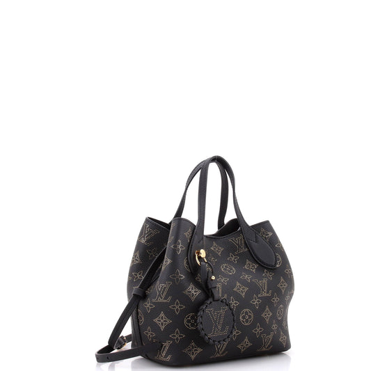 Louis Vuitton Blossom Tote Constellation Studded Mahina Pm Leather Tote Bag