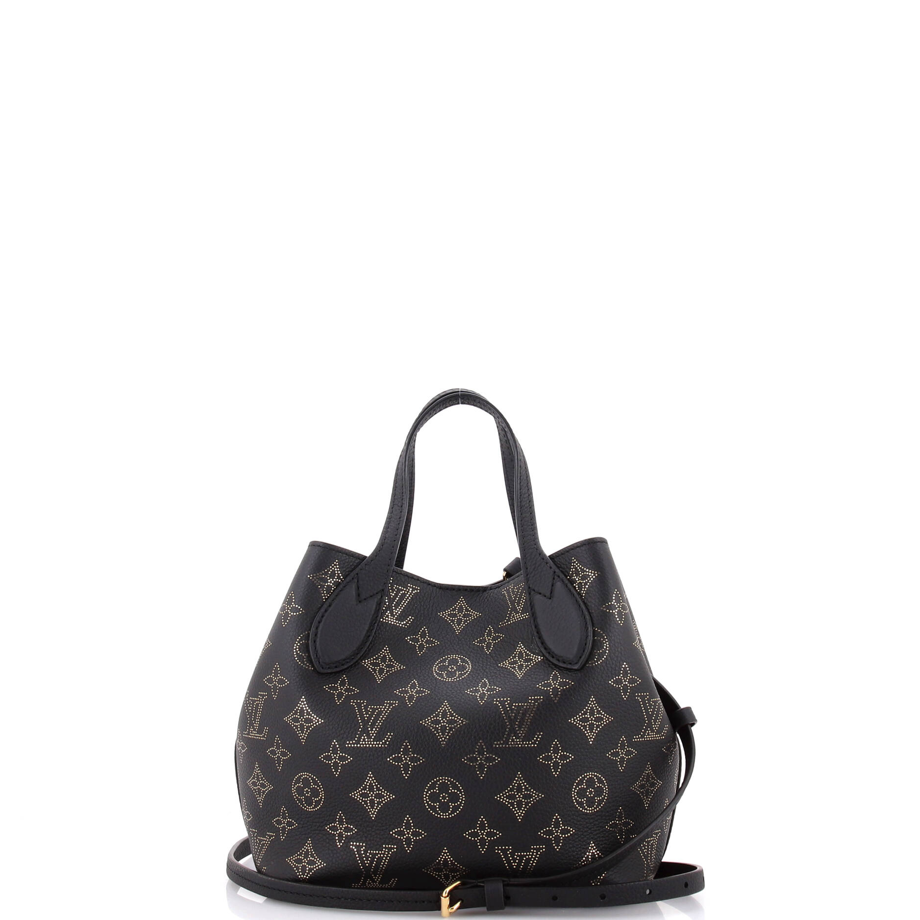 Louis Vuitton Blossom Tote Constellation Studded Mahina Pm Leather Tote Bag