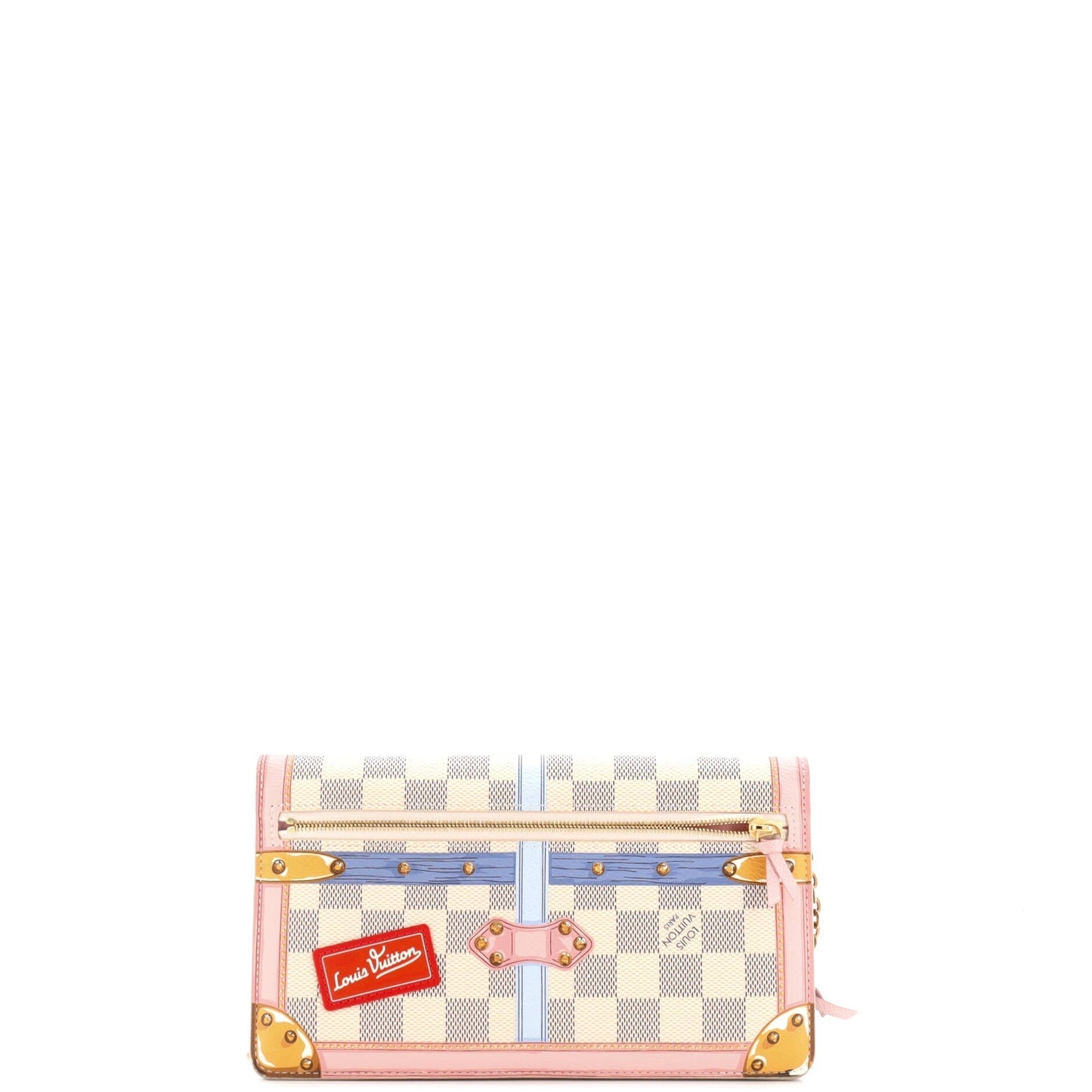 Louis Vuitton Weekend Pochette Limited Edition Damier Summer Trunks Clutch Bag Trunks 29967672