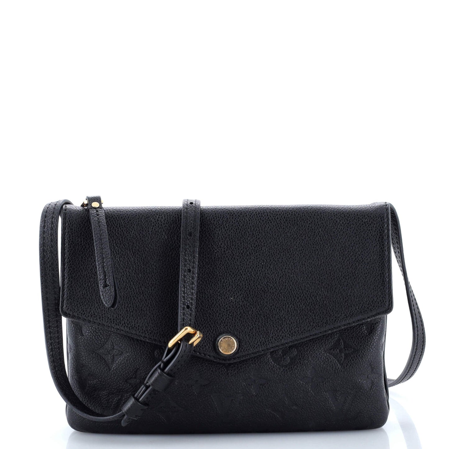 Louis Vuitton Twice Handbag Empreinte Leather Monogram Travel Bag Leather 2996862