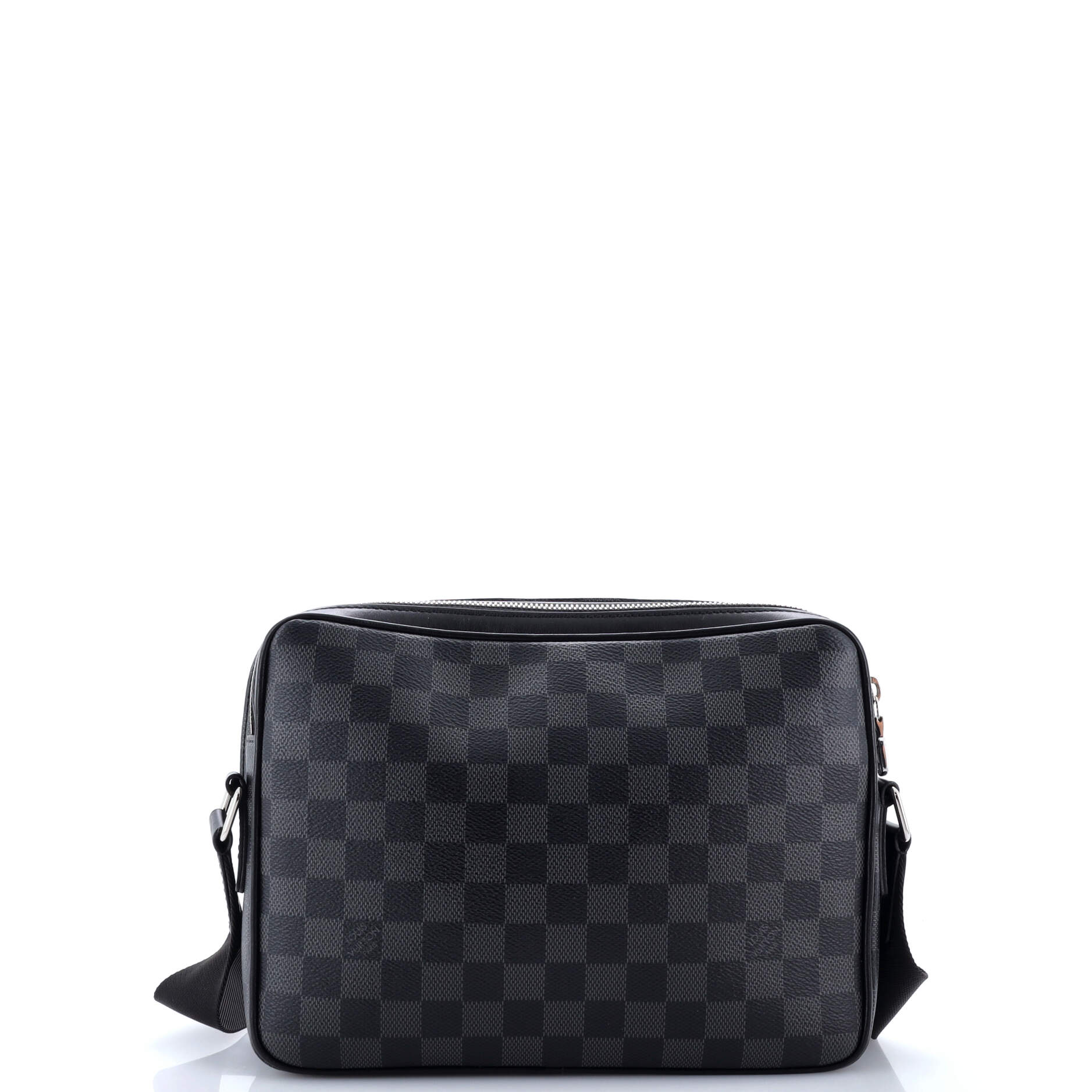 Louis Vuitton Trocadero Nm Messenger Damier Graphite Pm Travel Bag