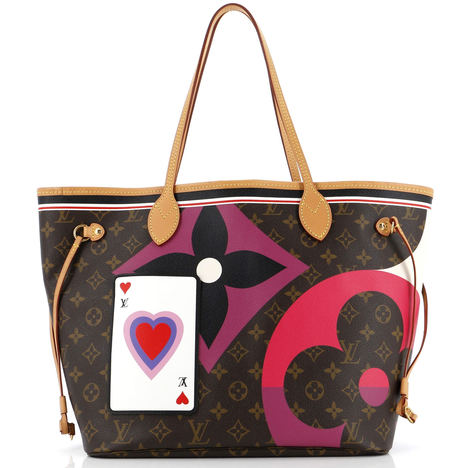 Louis Vuitton Neverfull Nm Tote Limited Edition Game On Canvas Monogram Tote Bag