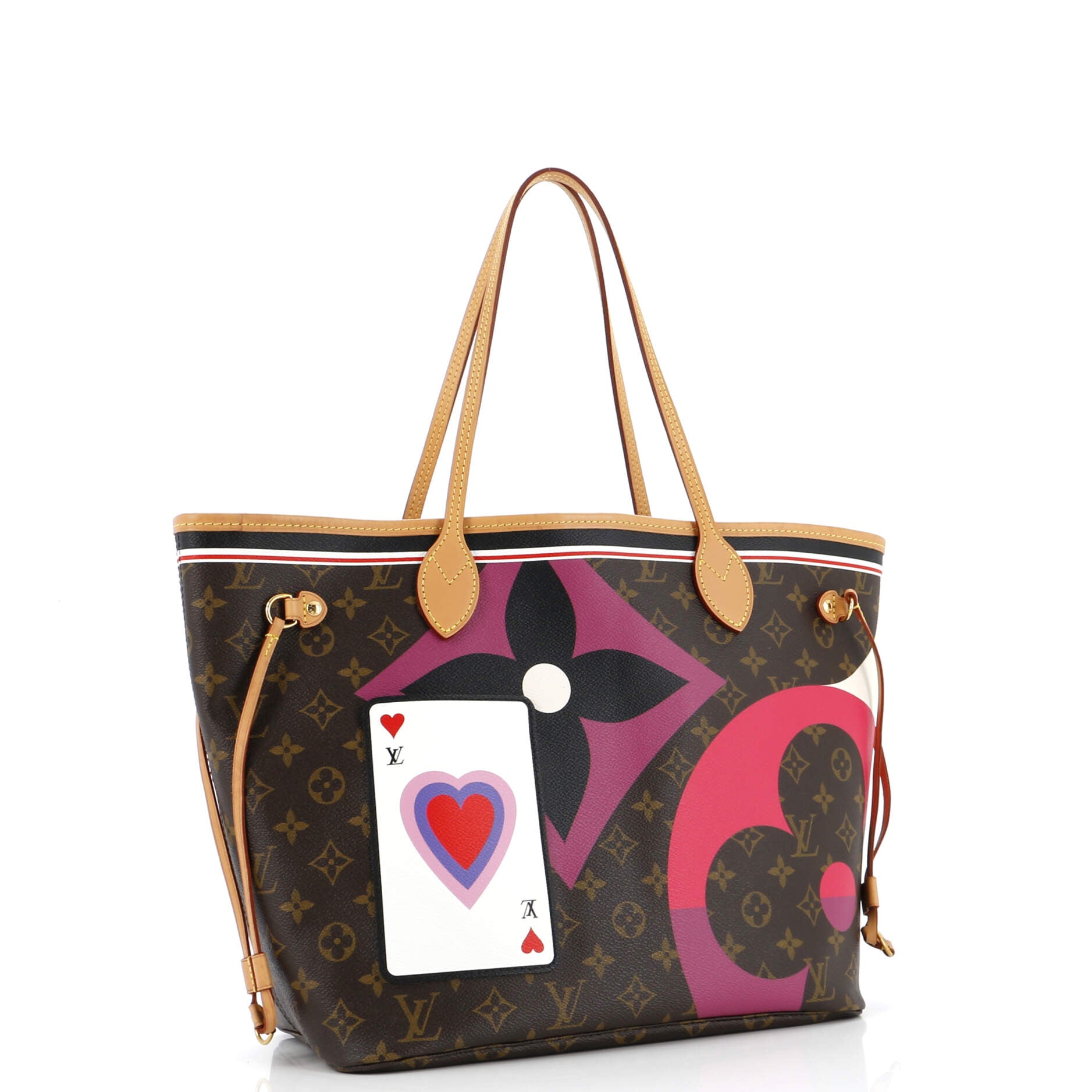 Louis Vuitton Neverfull Nm Tote Limited Edition Game On Canvas Monogram Tote Bag