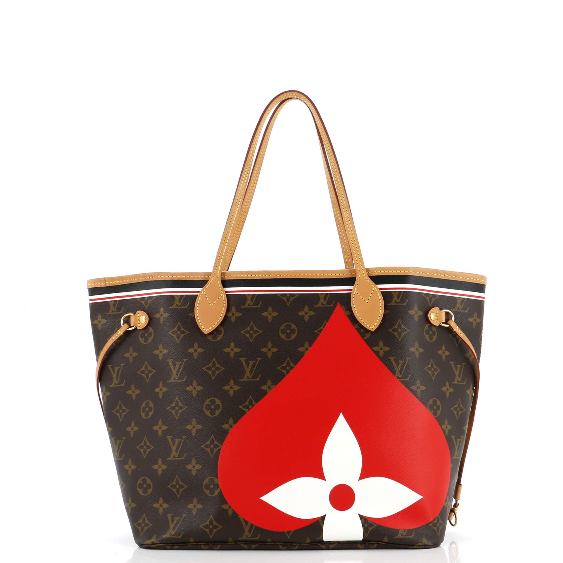 Louis Vuitton Neverfull Nm Tote Limited Edition Game On Canvas Monogram Tote Bag