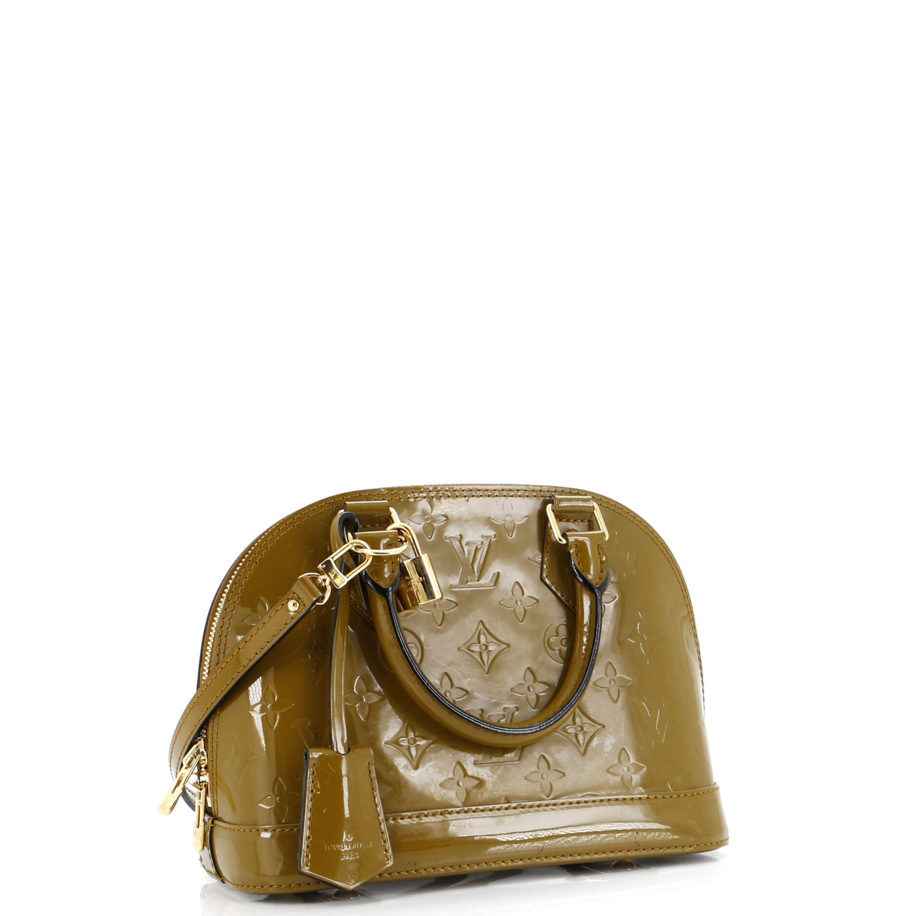 Louis Vuitton Alma Handbag Vernis Bb Monogram Shoulder Bag Vernis Bb29969257
