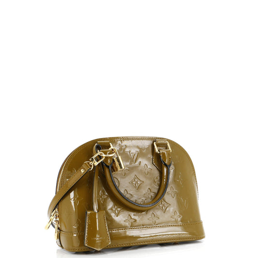 Louis Vuitton Alma Handbag Vernis Bb Monogram Shoulder Bag Vernis Bb29969257