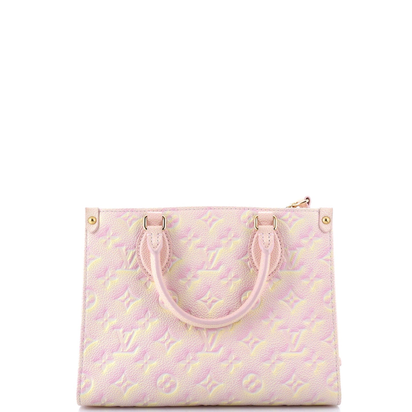 Louis Vuitton Onthego Tote Stardust Empreinte Pm Leather Monogram Shoulder Bag Leather Pm29969272