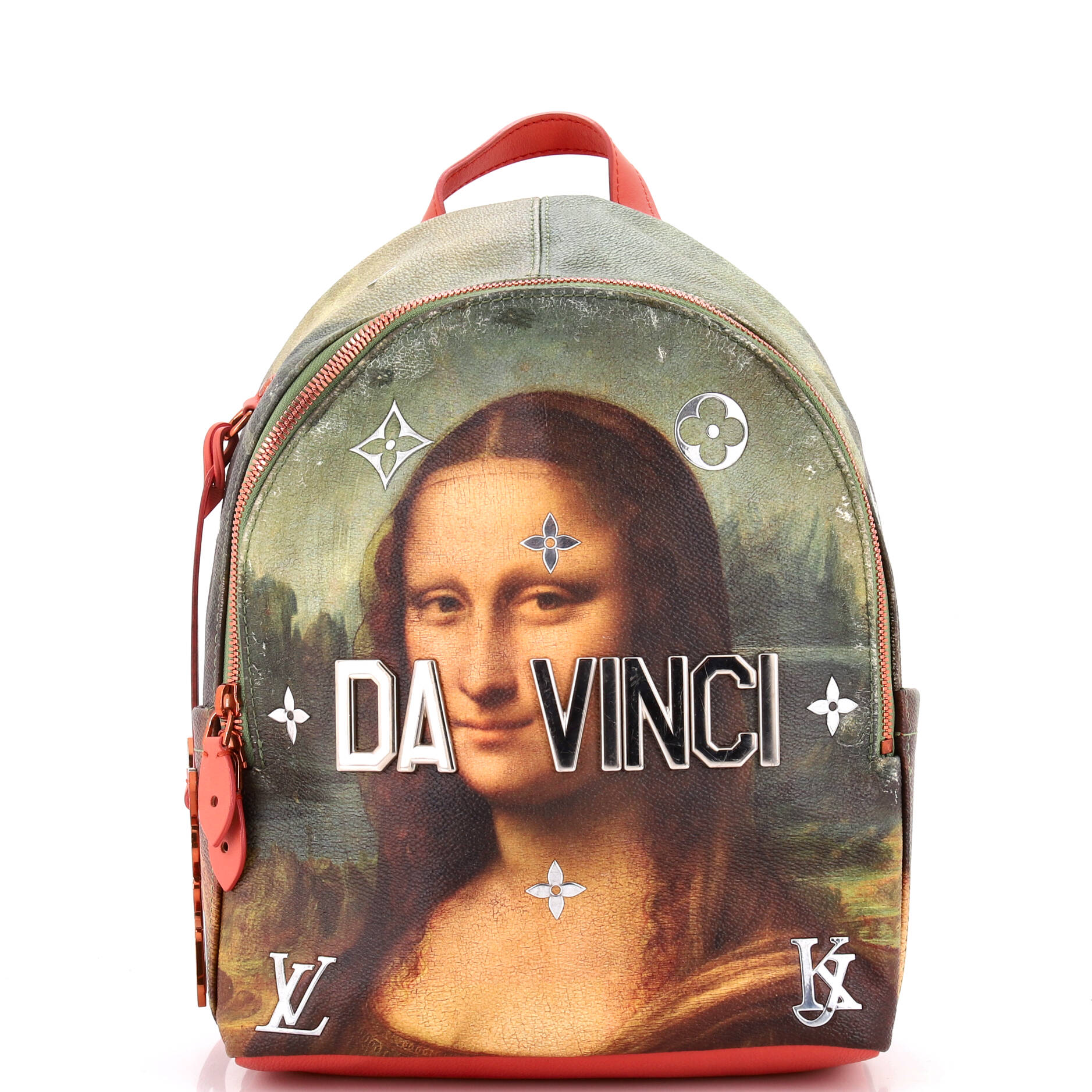 Louis Vuitton Palm Springs Backpack Limited Edition Jeff Koons Canvas Jewelry
