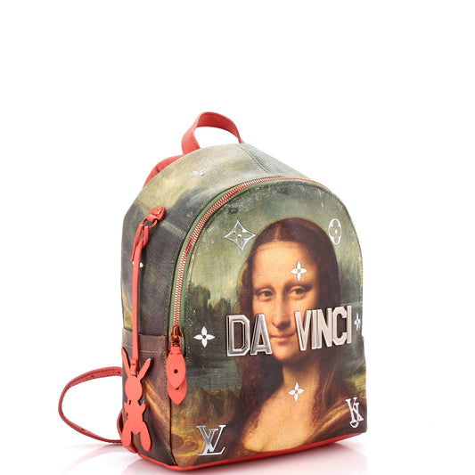 Louis Vuitton Palm Springs Backpack Limited Edition Jeff Koons Canvas Jewelry