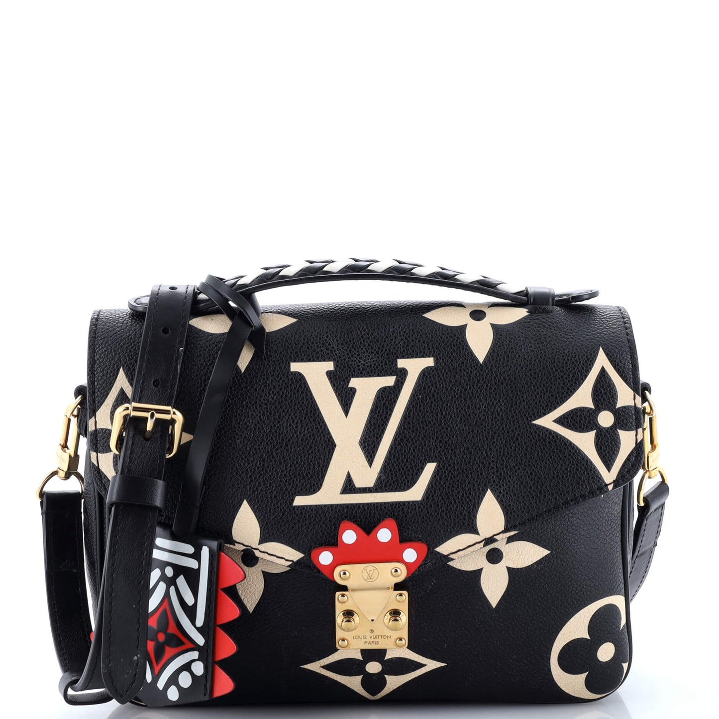 Louis Vuitton Pochette Metis Limited Edition Crafty Empreinte Giant Monogram Shoulder Bag