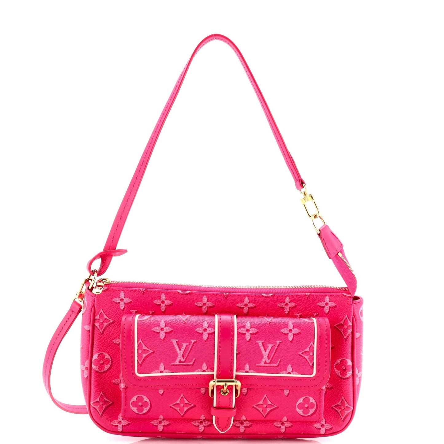 Louis Vuitton Maxi Multi Pochette Accessoires Fall For You Canvas Monogram Shoulder Bag Canvas 299696145