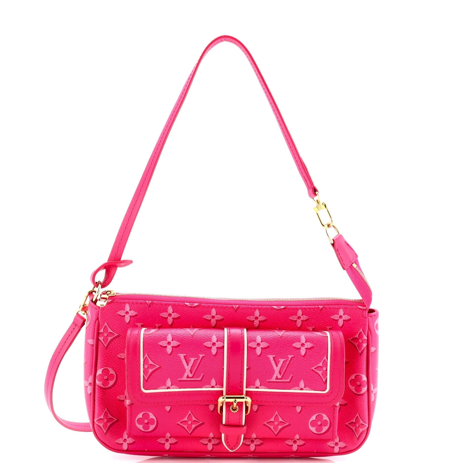 Louis Vuitton Maxi Multi Pochette Accessoires Fall For You Canvas Monogram Shoulder Bag Canvas 299696145