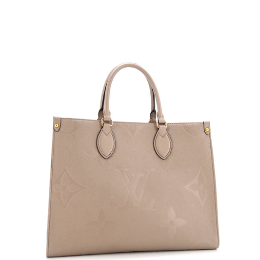 Louis Vuitton Onthego Tote Empreinte Giant Mm Monogram Tote Bag Giant Mm299696146