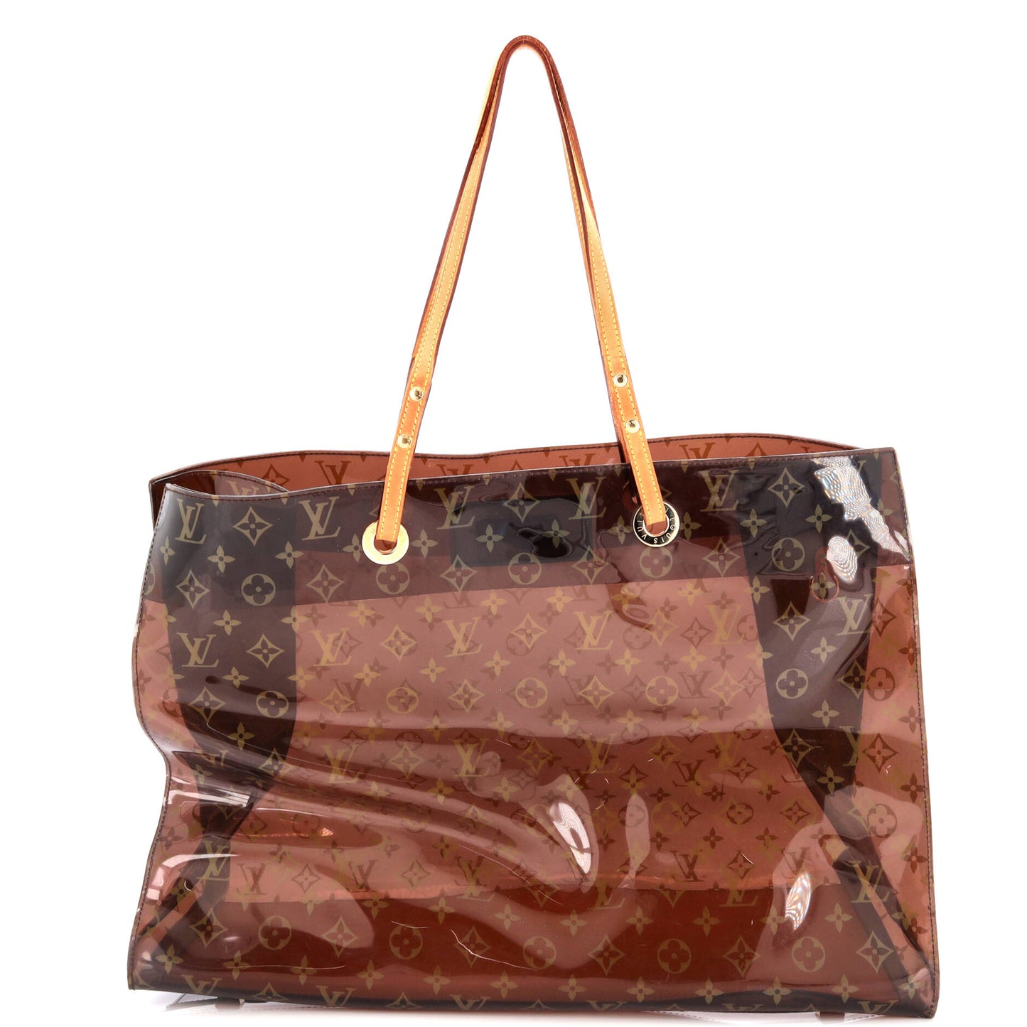 Louis Vuitton Ambre Sac Cabas Vinyl Gm Tote Bag Monogram