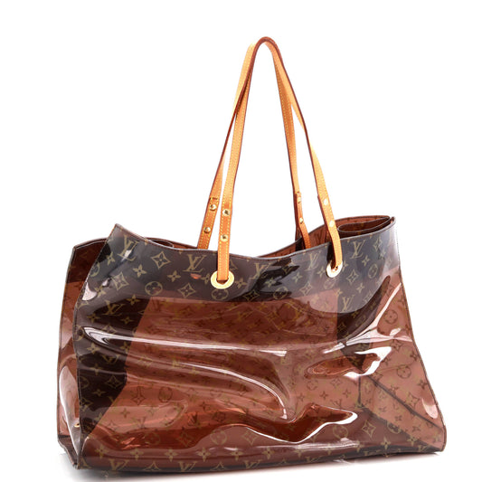 Louis Vuitton Ambre Sac Cabas Vinyl Gm Tote Bag Monogram