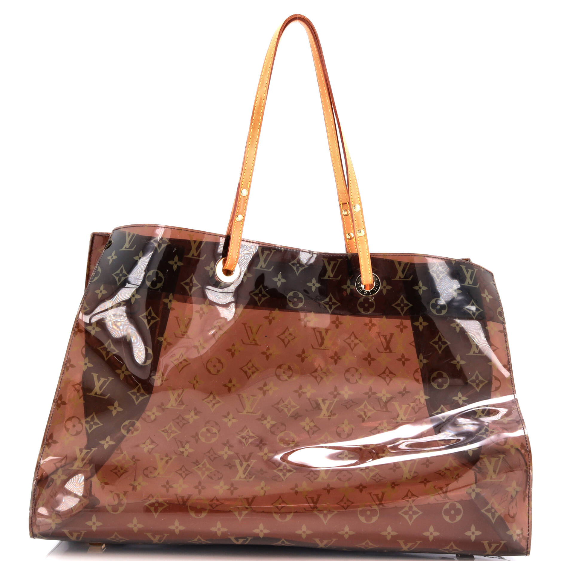 Louis Vuitton Ambre Sac Cabas Vinyl Gm Tote Bag Monogram