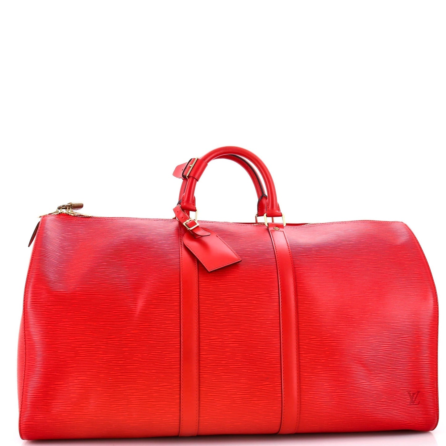 Louis Vuitton Keepall Bag Epi Leather Travel Bag Leather 55299696158