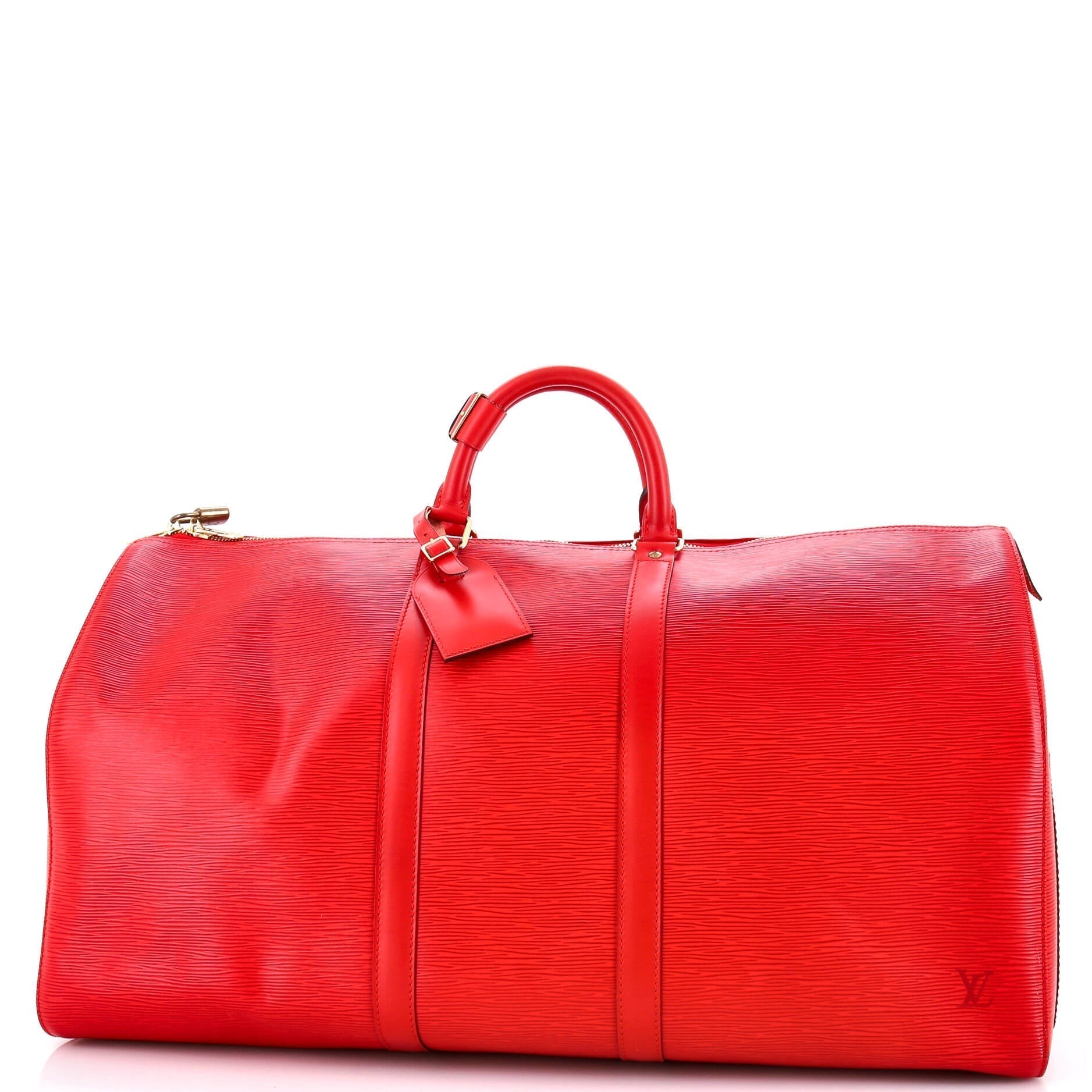 Louis Vuitton Keepall Bag Epi Leather Travel Bag Leather 55299696158