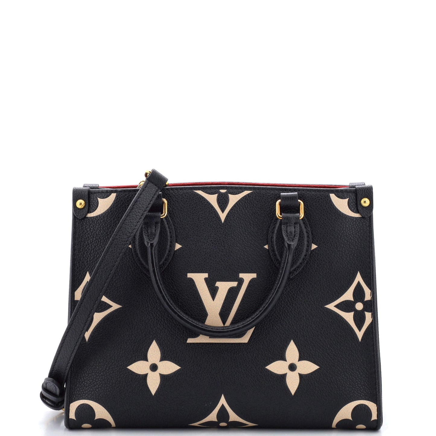 Louis Vuitton Onthego Tote Bicolor Empreinte Giant Pm Monogram Tote Bag Giant Pm29969666