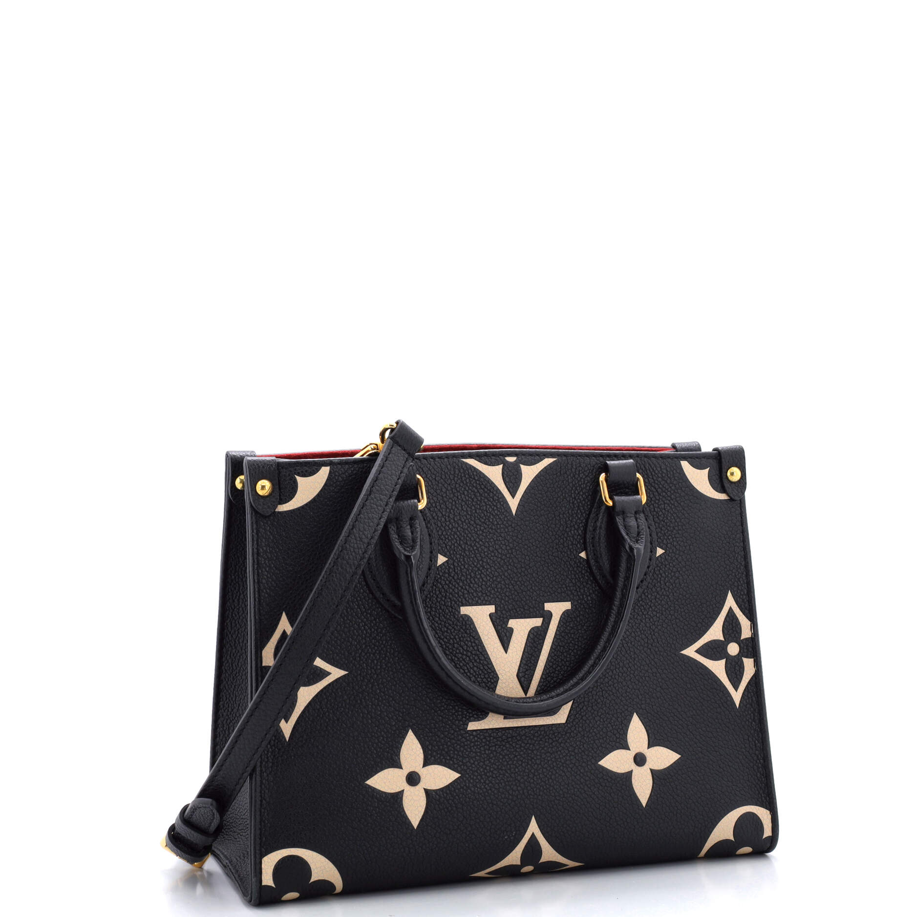 Louis Vuitton Onthego Tote Bicolor Empreinte Giant Pm Monogram Tote Bag Giant Pm29969666