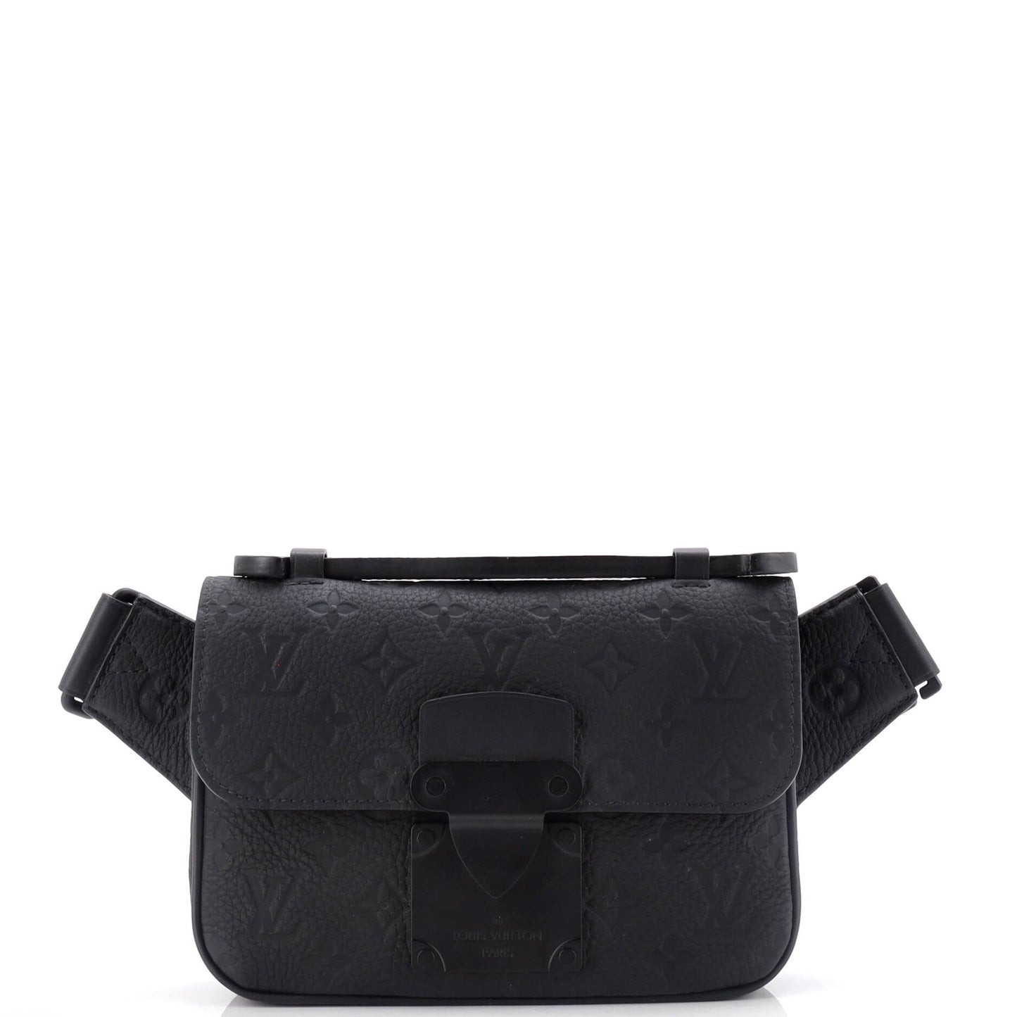 Louis Vuitton Lock Sling Bag Taurillon Leather Monogram Crossbody Bag