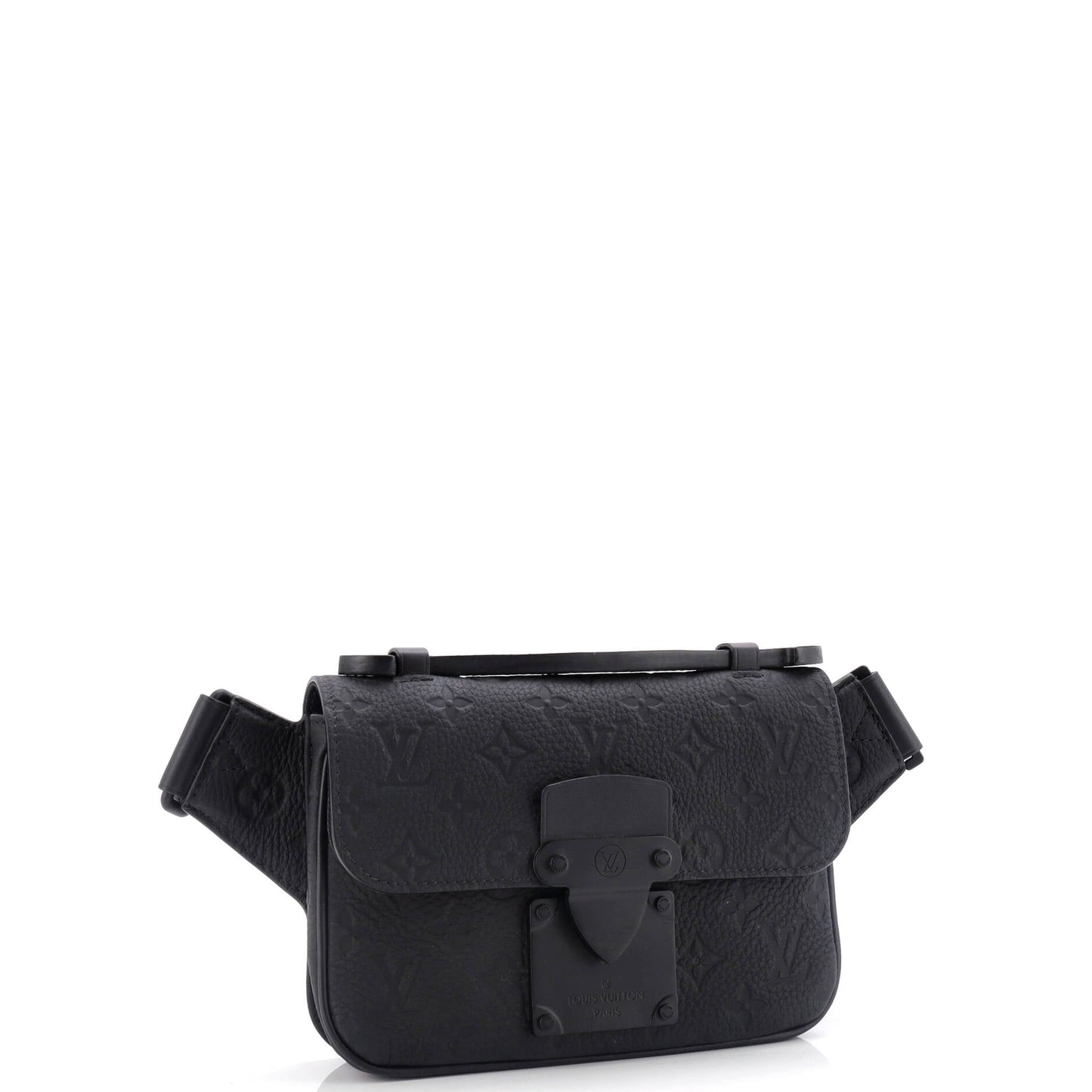 Louis Vuitton Lock Sling Bag Taurillon Leather Monogram Crossbody Bag