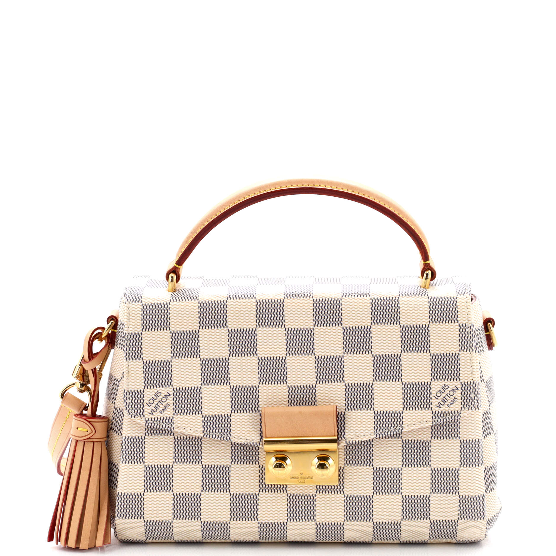 Louis Vuitton Croisette Handbag Damier Travel Bag Damier 2997781