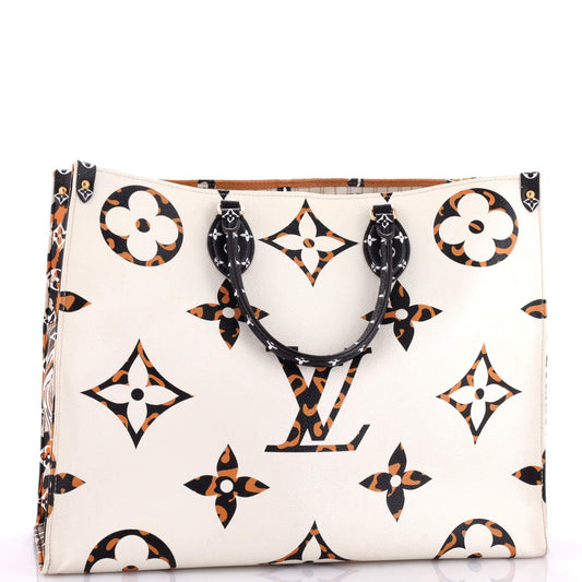 Louis Vuitton Onthego Tote Limited Edition Jungle Giant Gm Monogram Tote Bag Giant Gm2998381